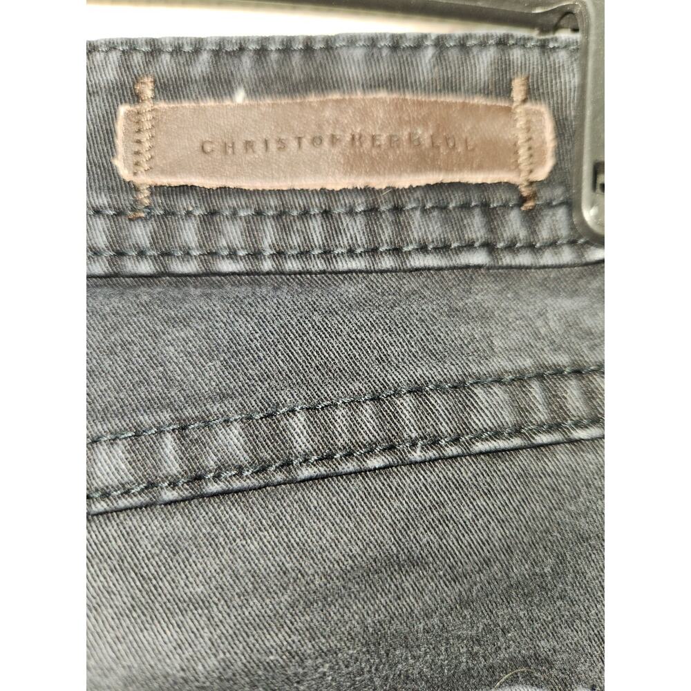 Christopher Blue Black Jeans Straight Leg - Picture 3 of 4